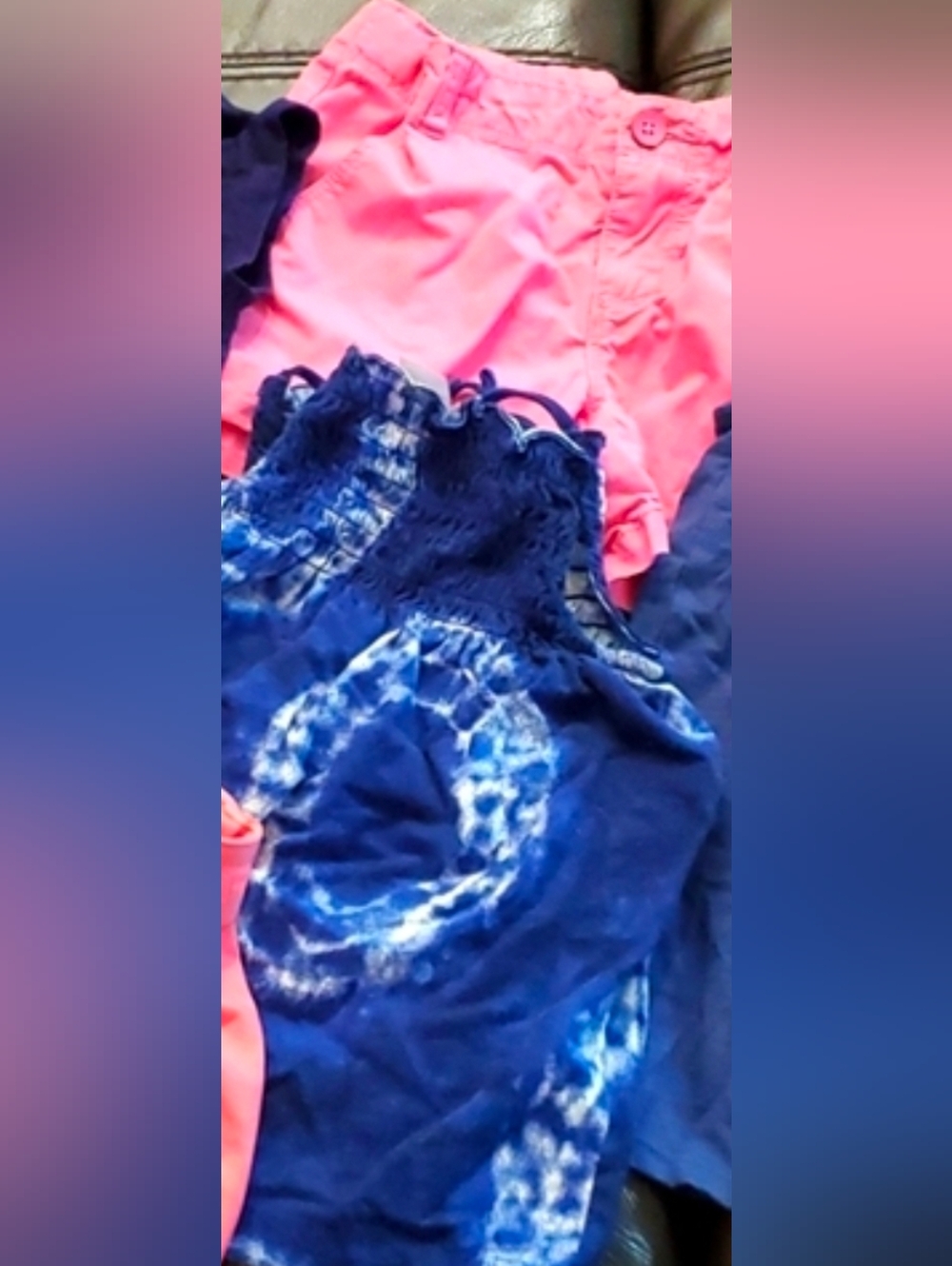 Girls summer top short size 5 6 gymboree